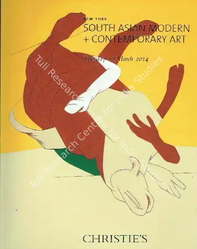 Christie's (Auction House), South Asian Modern and Contemporary Art, 2014, Auction Catalogue