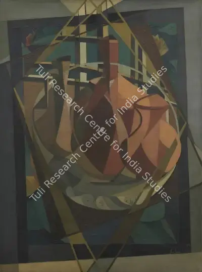 Sabavala, Jehangir (Artist). Earthenware, 1959 | Painting, Sa.Del/14.09.24, 2024 · Saffronart