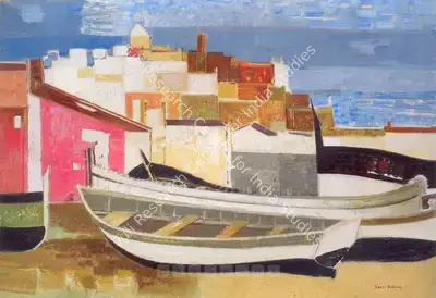 Sakti Burman (Artist), Untitled, 1965, Painting