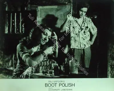 Taru Dutt (Cinematographer), Boot Polish, 1954, Lobby Card