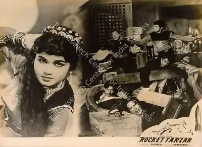 Dhanpat Rai (Producer), Rocket Tarzan, 1963, Lobby Card
