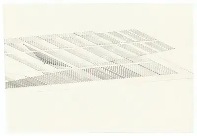 Nasreen Mohamedi (Artist), Untitled, 1975, Drawing