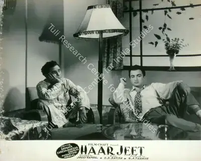 Jaggi Rampal (Director), Haar Jeet, 1954, Lobby Card