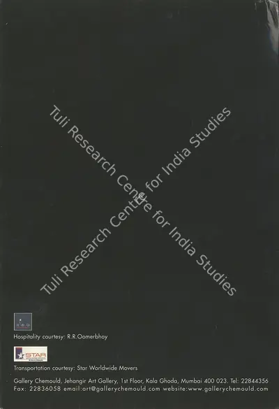 Geeta Kapur (Curator), Crossing Generations: Diverge, 2003, Group Exhibition Invitation