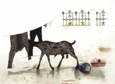 Jagannath Panda (Artist), Second Skin II, 2006, Painting