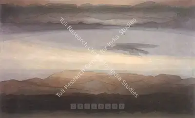 Sabavala, Jehangir (Artist). The Long Dark Land, 1971 | Painting, Sa.Onl/06.05.04, 1971