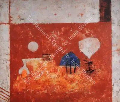 V.S. Gaitonde (Artist), Untitled, 1954, Painting