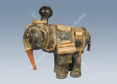 K. Laxma Goud (Artist), Elephant, Sculpture