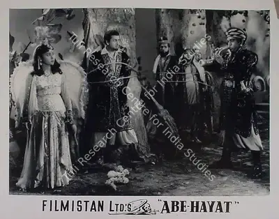 Raman B. Desai (Director), Abe Hayat, 1955, Lobby Card