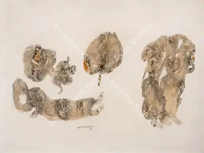 Sakti Burman (Artist), Untitled, 1966, Painting