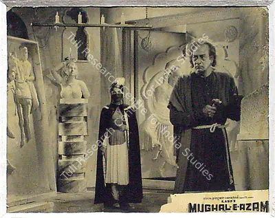 R.D. Mathur (Cinematographer), Mughal E Azam, 1960, Lobby Card