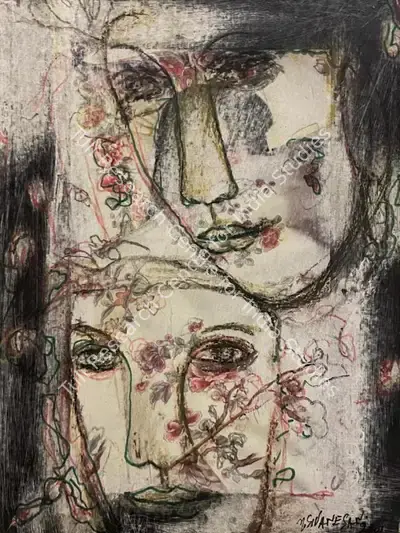 M. Sivanesan (Artist), Untitled, 2007, Painting