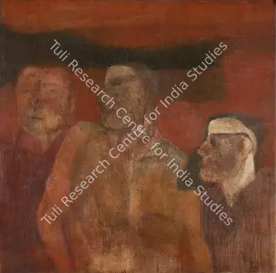 Nalini Malani (Artist), The Girlfriend, 1978, Painting