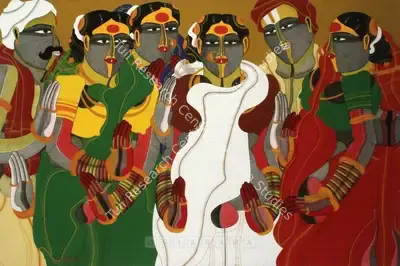 Thota Vaikuntam (Artist), Untitled, 2006, Painting