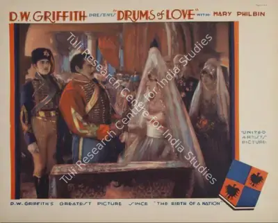 D.W. Griffith (Director), Drums of Love, 1928, Lobby card