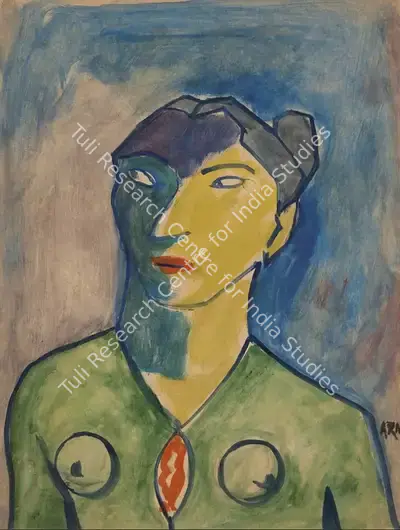 K.H. Ara (Artist), Untitled, 1940, Painting