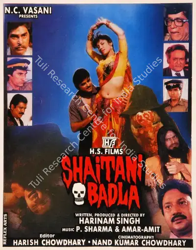 Harinam Singh (Producer), Shaitani Badla, 1993, Song-Synopsis Booklet