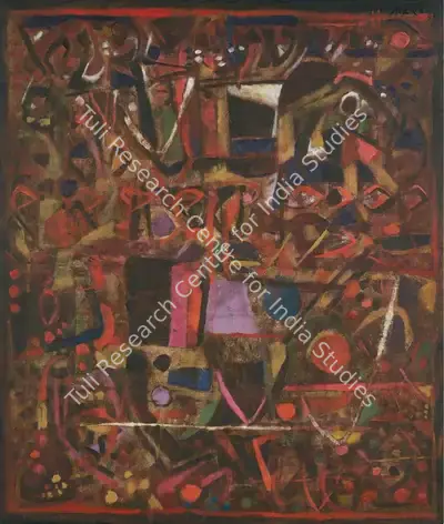 Achutan Kudallur (Artist), Image II, 1990, Painting