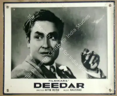 Nitin Bose (Cinematographer), Deedar, 1951, Lobby Card