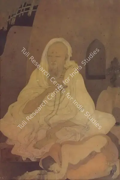 Majumdar, Kshitindranath (Artist). Saint Haridas, n.d. | Painting, Pu.Mum/22.11.18, 2018 · Pundole