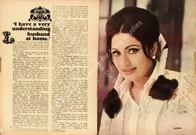 N. Bharathi (Interviewer), I have a very understanding husband at home', 1973, Conversation