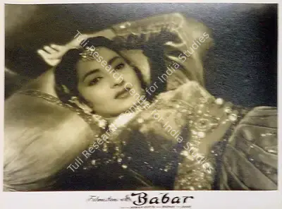 Vasant Beltangdi (Cinematographer), Babar, 1960, Lobby Card