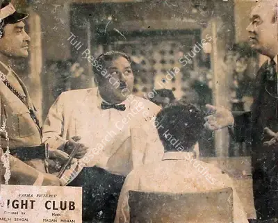 Naresh Saigal (Director), Night Club, 1958, Lobby Card