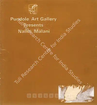 Nalini Malani (Artist), Nalini Malani, 1979, Solo Exhibition Catalogue