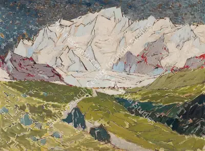 N.S. Bendre (Artist), Untitled, 1955, Painting