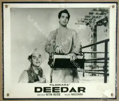 Nitin Bose (Cinematographer), Deedar, 1951, Lobby Card