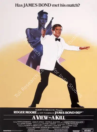 Vic Fair (Poster Designer), A View to a Kill, 1985, Poster