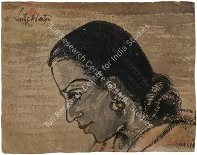 Sudhir Khastgir (Artist), Untitled, 1944, Painting