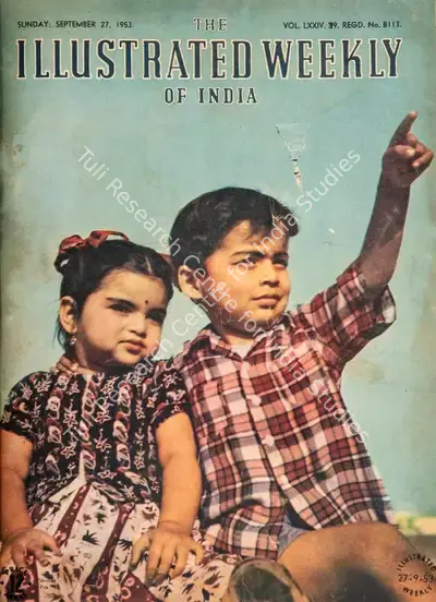 A.S. Raman (Editor), The Illustrated Weekly of India, 1953, Magazine