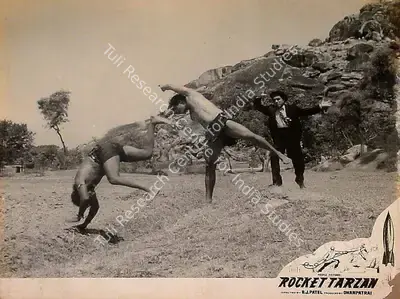 Dhanpat Rai (Producer), Rocket Tarzan, 1963, Lobby Card
