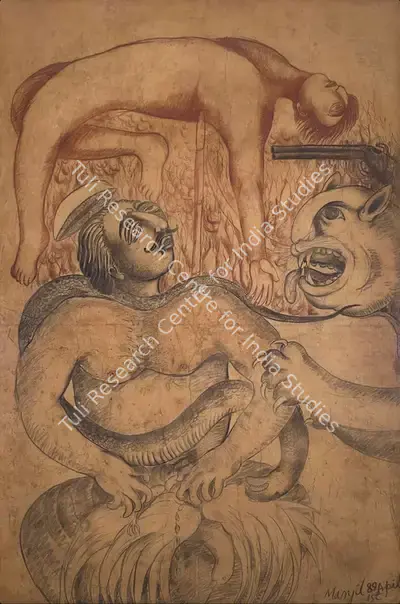 Manjit&nbsp;Bawa (Artist), Untitled, 1989, Painting