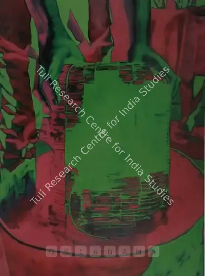 T.V. Santhosh (Artist), Rats And Man Made Famine III, 2005, Painting