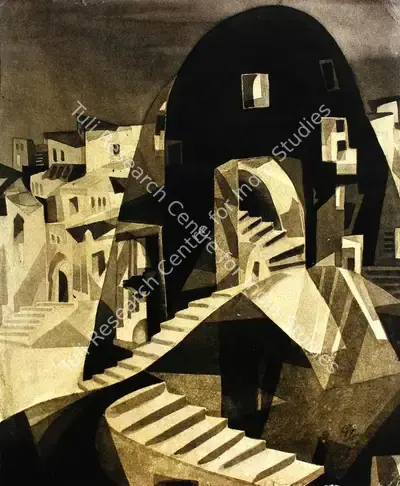 Gaganendranath Tagore (Artist), Untitled, Painting