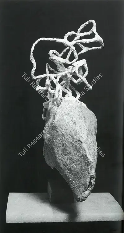 Latika Katt (Artist), Growth-Head, 1993, Sculpture