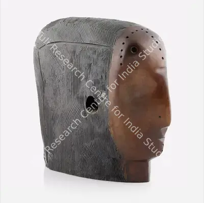 Himmat Shah (Artist), Lady Head with Hole, 2006, Sculpture