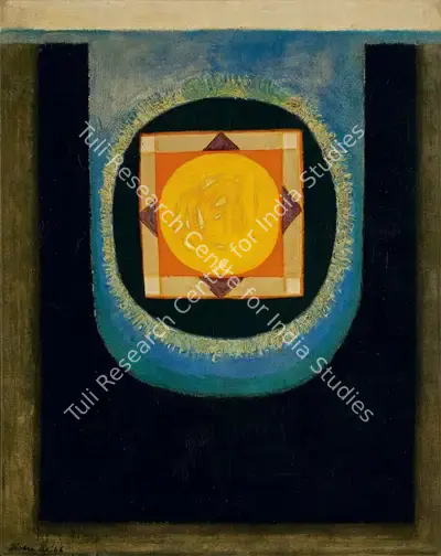Biren De (Artist), The Moment, 1966, Painting