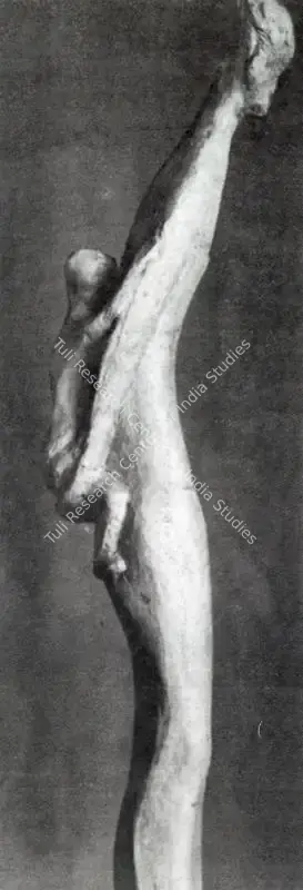 Prodosh Dasgupta (Artist), Javanese Mother & Child, Sculpture