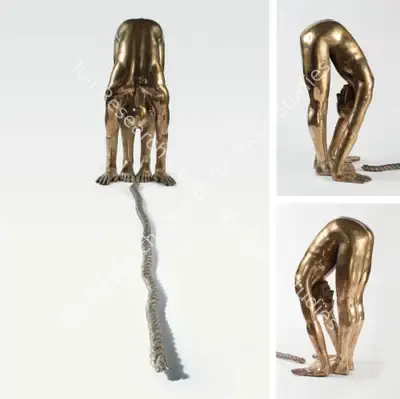G.R. Iranna (Artist), Departure, 2006, Sculpture
