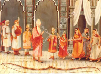 Bengal School (Artist), Swayamvar (The Marriage of Rama to Sita), 1920, Painting
