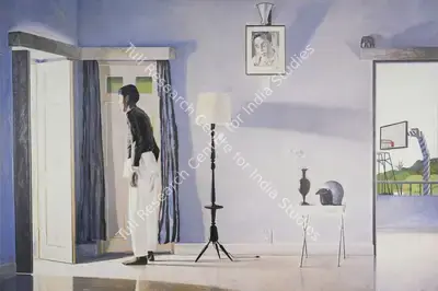 Atul Dodiya (Artist), Vishal, 1989, Painting