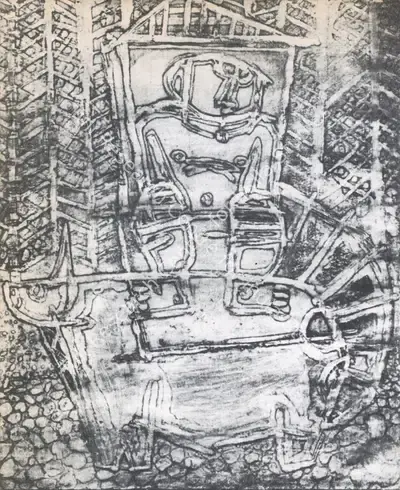 Arun Bose (Artist), Untitled, Painting