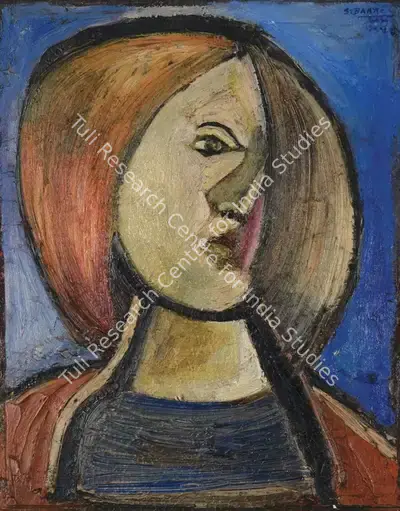 S.K. Bakre (Artist), Untitled, 1969, Painting