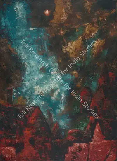 Akbar Padamsee (Artist), Untitled, 1963, Painting