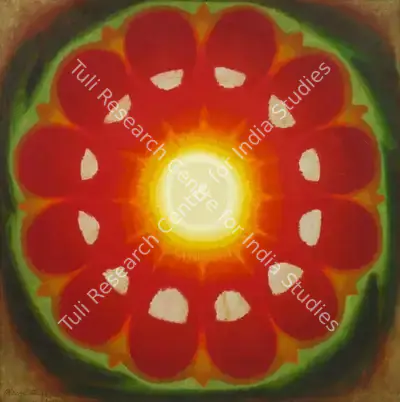 Biren De (Artist), The Moment, 1968, Painting