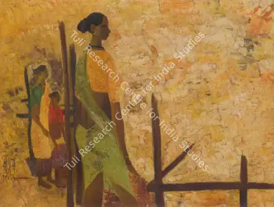 B. Prabha (Artist), Untitled, 1963, Painting