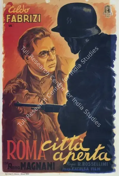 Rossellini, Roberto (Director), Rome, Open City | Poster, 1945 | CinemaEducation | 00553856